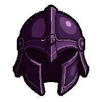 gladiator face helm  cursed dark aura
