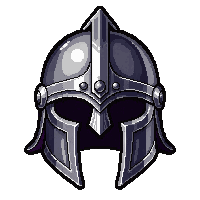 gladiator face helm  pristine polished