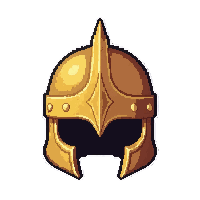 golden king crown helm  blessed holy light