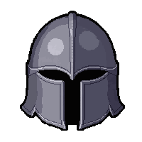 holy paladin helm  pristine polished