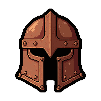 holy paladin helm  rusty ancient