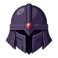 obsidian dark helm  blessed holy light