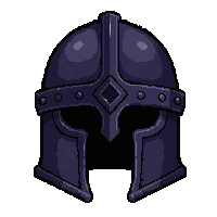 obsidian dark helm  simple plain