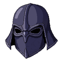 shadow assassin mask  enchanted glowing