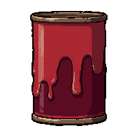 canned food rusty  blood stained