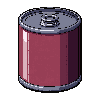 canned food rusty  frozen cold