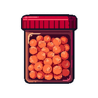 cursed candy  cracked container