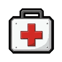 first aid kit  crystal clear pure