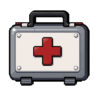 first aid kit  expired and old