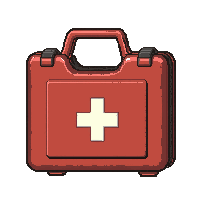 first aid kit  freshly prepared