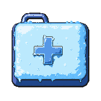 first aid kit  frozen cold
