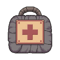 first aid kit  wrapped in cloth