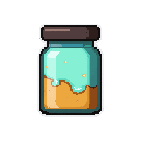 healing salve jar  bubbling fizzing