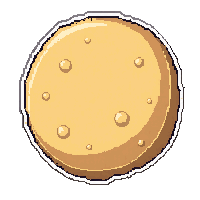 holy communion wafer  mysterious unlabeled