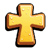holy communion wafer  radioactive glow