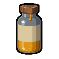 morphine vial  leaking dripping