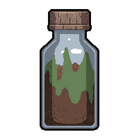 morphine vial  moldy decayed