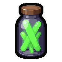 morphine vial  radioactive glow