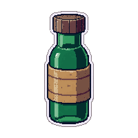 morphine vial  wrapped in cloth