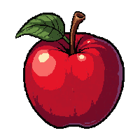 rotten apple fruit  bubbling fizzing