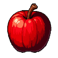rotten apple fruit  sealed and clean