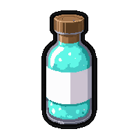 smelling salts bottle  bubbling fizzing