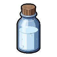 smelling salts bottle  leaking dripping