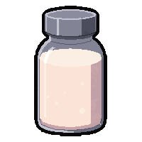 smelling salts bottle  warm steaming