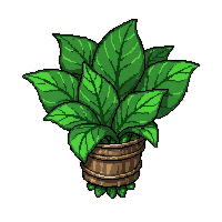 strange herb bundle  bubbling fizzing