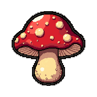 strange mushroom  bubbling fizzing