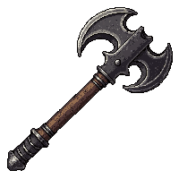 bone saw jagged  ancient cursed runes