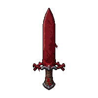 cursed sacrificial dagger  blood splattered