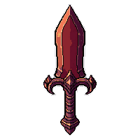 cursed sacrificial dagger  bone handled grip
