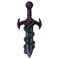 cursed sacrificial dagger  vine entangled