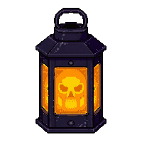 haunted lantern  stitched together