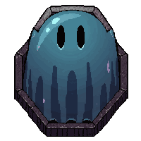 hex cursed mirror  ghostly translucent