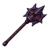 mace spiked flail  ancient cursed runes