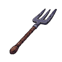 pitchfork iron  freshly sharpened