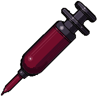 poison syringe needle  pulsing dark energy
