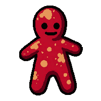 voodoo pin doll  blood splattered
