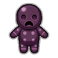voodoo pin doll  carved with symbols