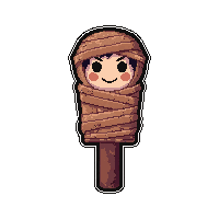 voodoo pin doll  wrapped in bandages