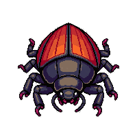 iridescent scarab  realistic detailed