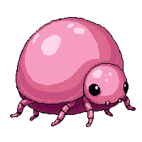 pink rose beetle  baby larva form