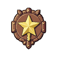 tiny clockwork key  with star bow