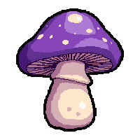 purple magic shroom  rare legendary