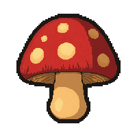 red spotted toadstool  edible safe