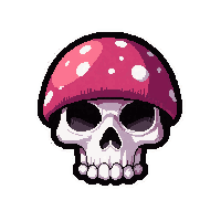 skull death cap  freshly picked