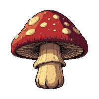 skull death cap  sprouting spores