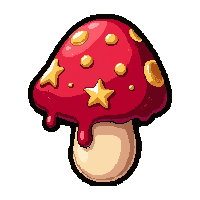 star shaped mushroom  poisonous dripping
